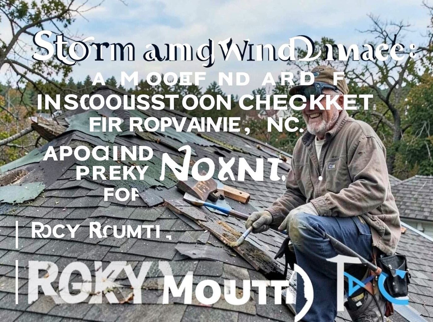 Storm and Wind Damage: A Roof Inspection Checklist for Rocky Mount, NC